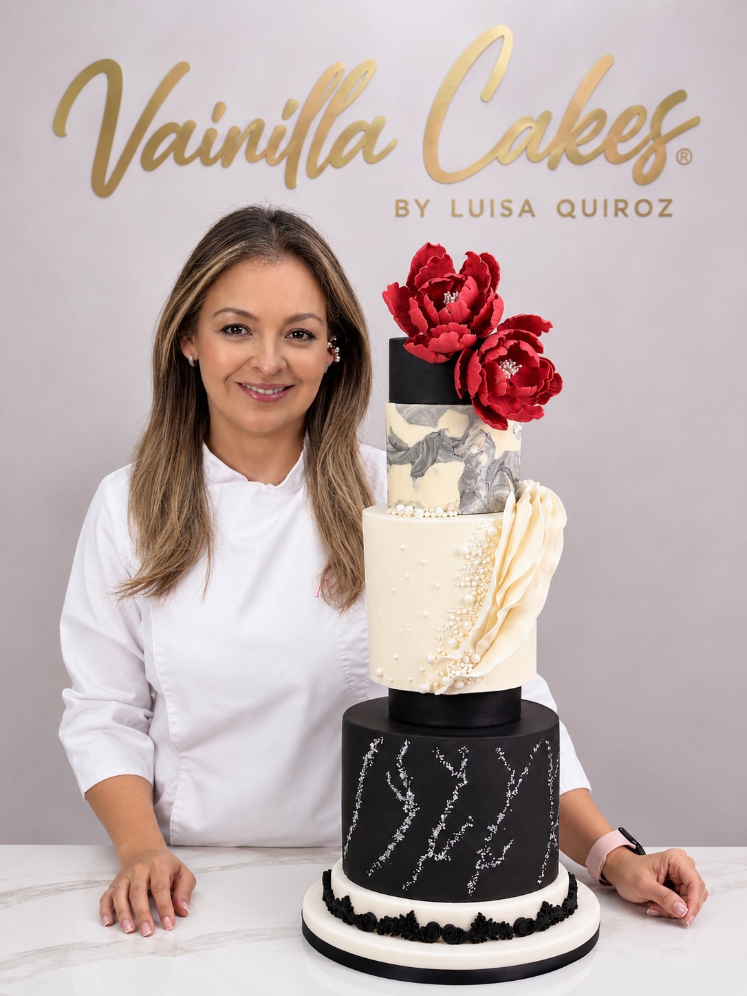 Luisa Quiroz, cake designer de Vainilla Cakes